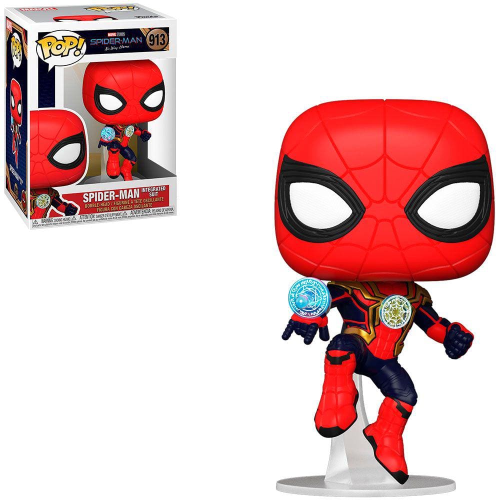 Funko Pop Marvel Spider Man No Way Home Spider Man Integrated Suit 913