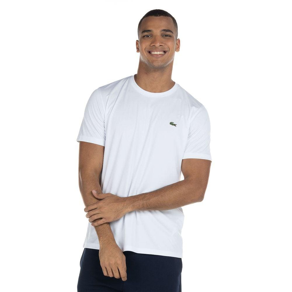Camiseta Lacoste Manga Curta Essentials - Masculina