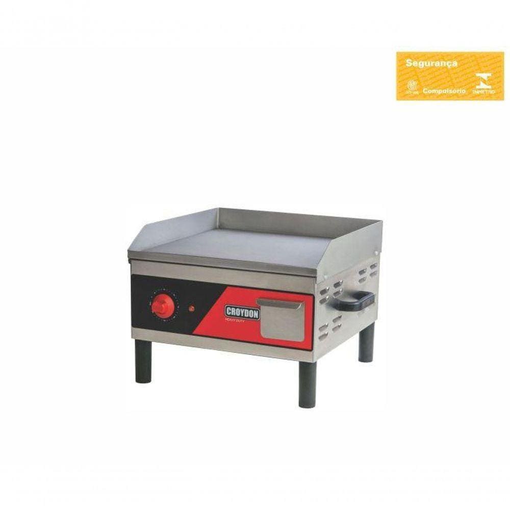 Chapa Churrasqueira Elétrica Croydon 40cm 2800w 220V