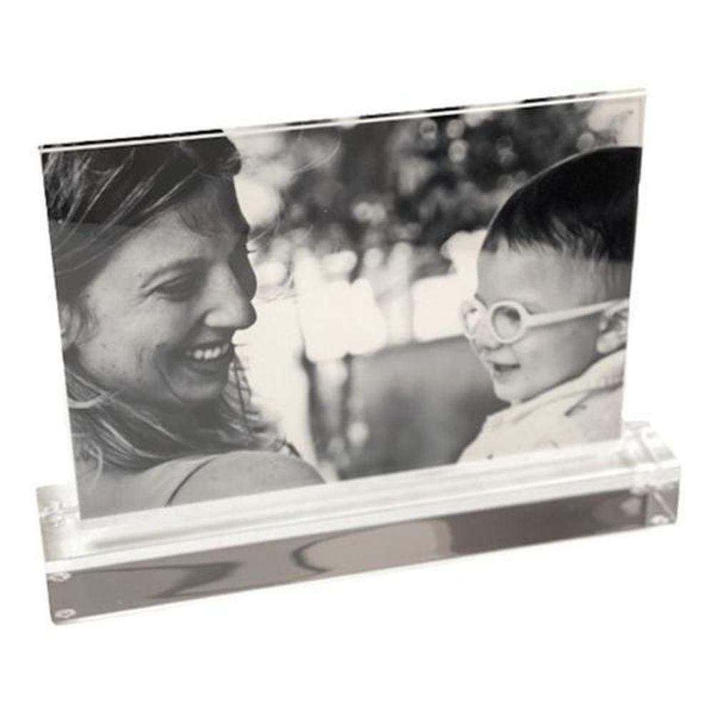 Porta Retrato 15X21 Acrílico Base Maciça Top Clean