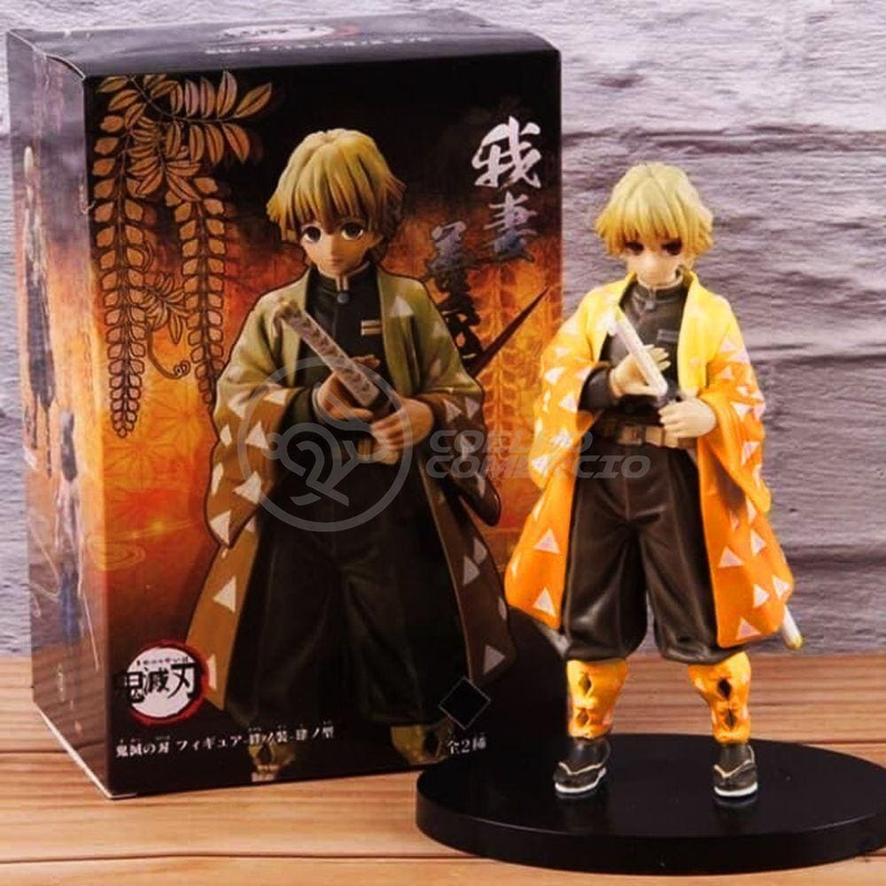 Action Figure Zenitsu Agatsuma Raio Demon Slayer 14cm