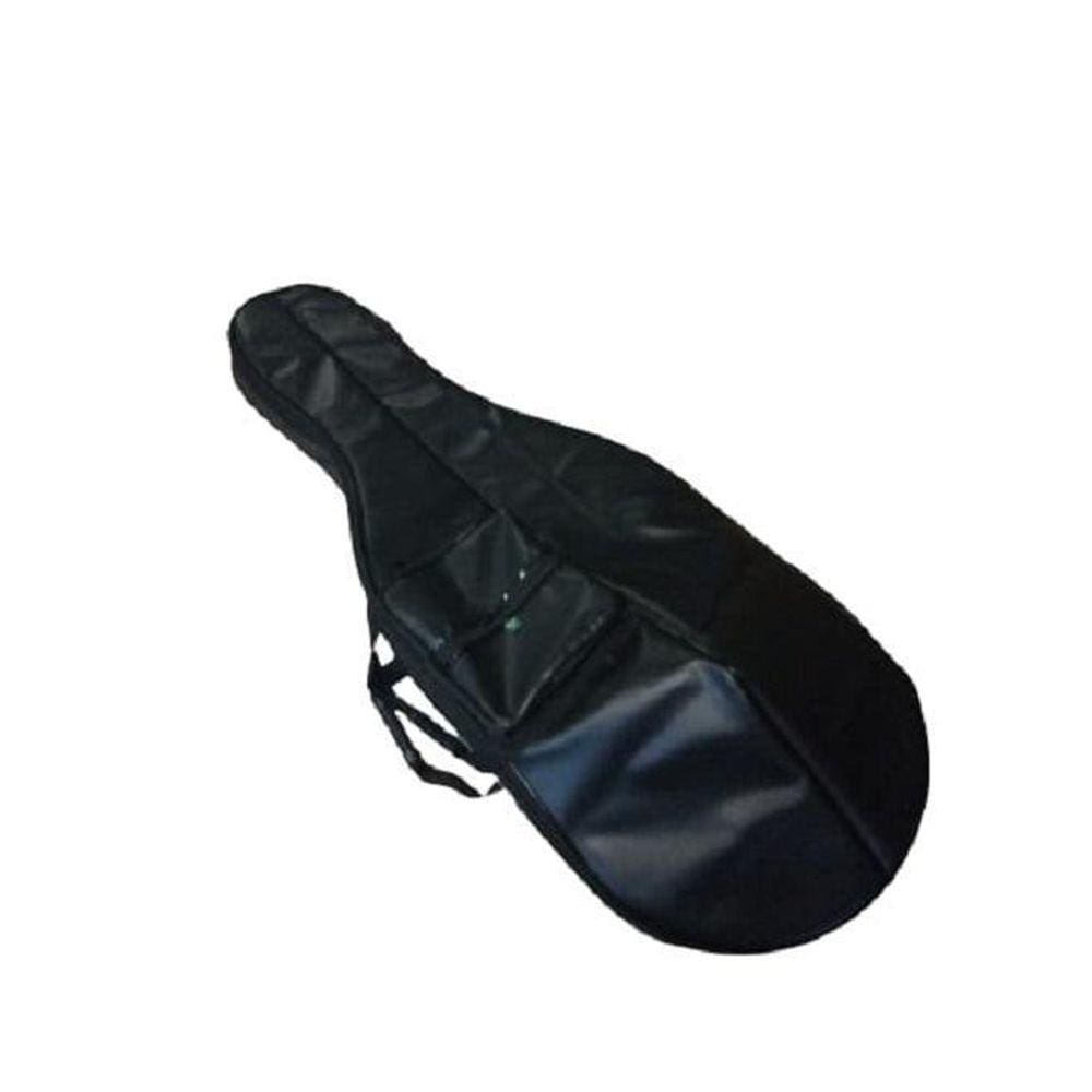 Semi Case Violoncelo 4/4 Couro Capota Com Pelucia 1,25X46X19