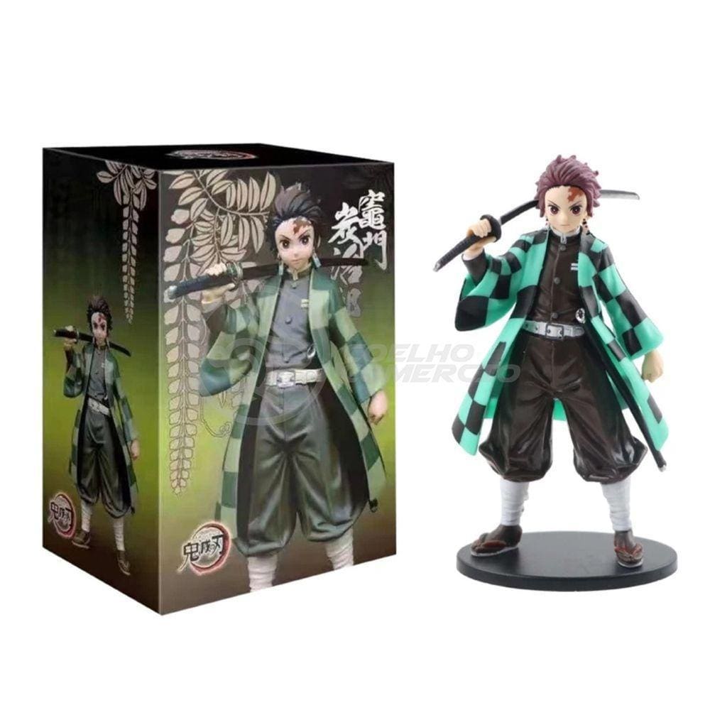 Action Figure Boneco Tanjiro Kamado Demon Slayer 14cm