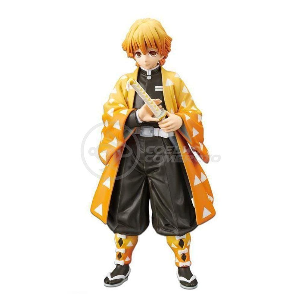 Action Figure Zenitsu Agatsuma Raio Demon Slayer 14cm