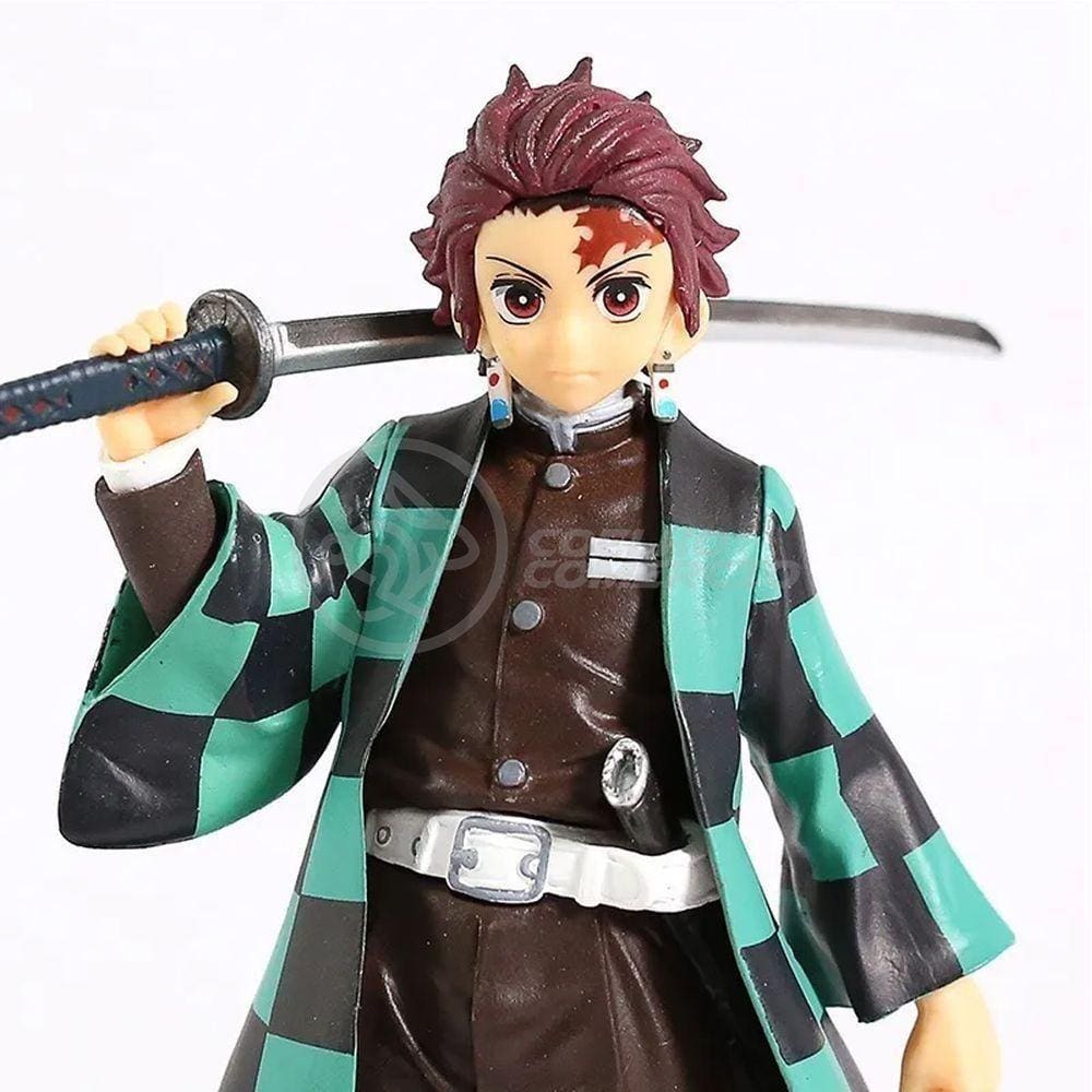 Action Figure Boneco Tanjiro Kamado Demon Slayer 14cm