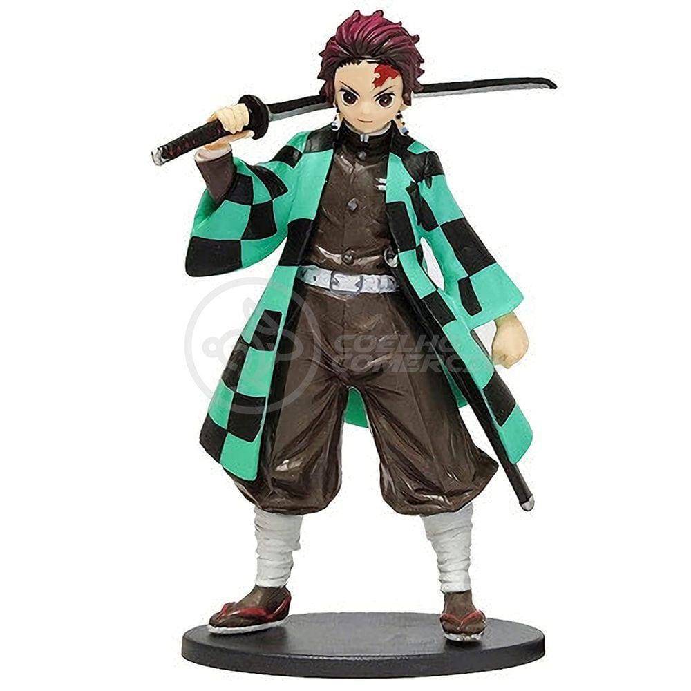 Action Figure Boneco Tanjiro Kamado Demon Slayer 14cm