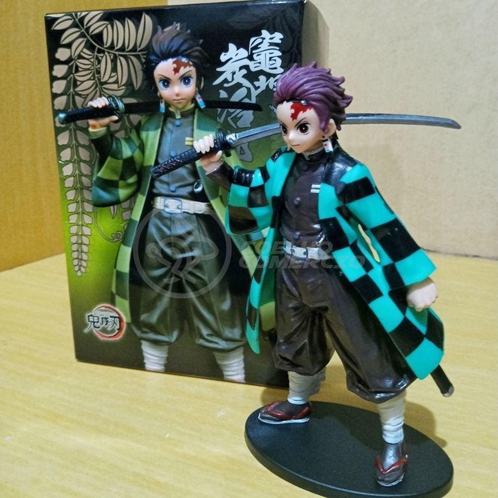 Action Figure Boneco Tanjiro Kamado Demon Slayer 14cm