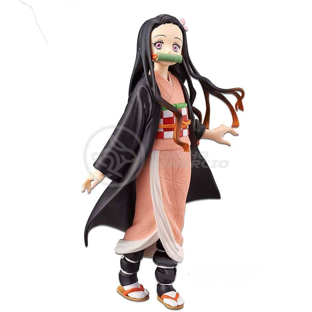 Action Figure Boneco Oni Nezuko Kamado Demon Slayer 14cm