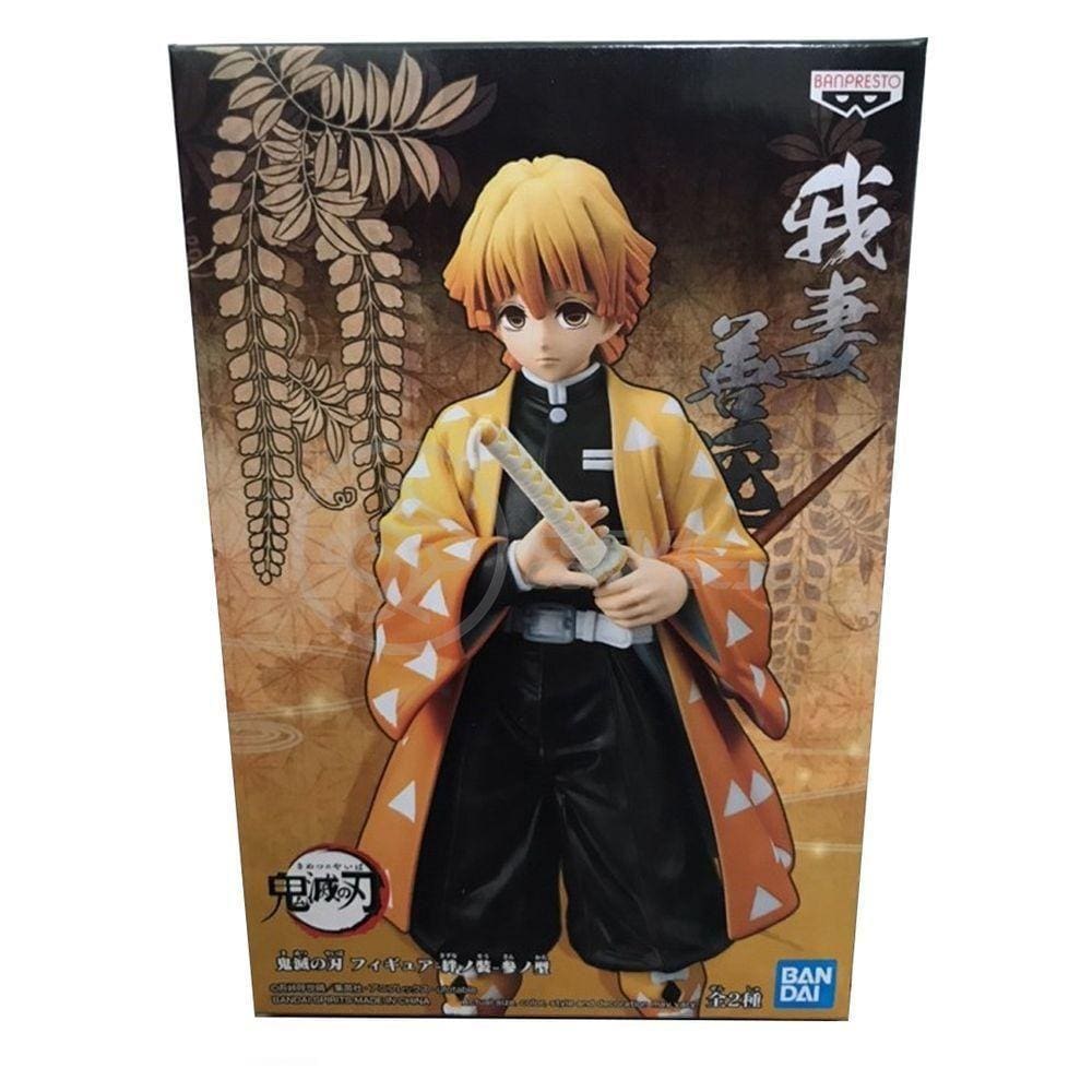 Action Figure Zenitsu Agatsuma Raio Demon Slayer 14cm