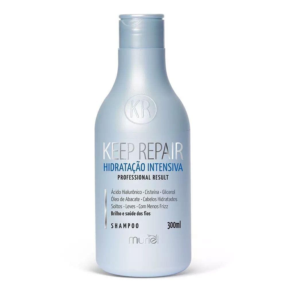 Shampoo Profissional Keep Repair - HIDRATAÇÃO INTENSIVA - 300ml - Muriel