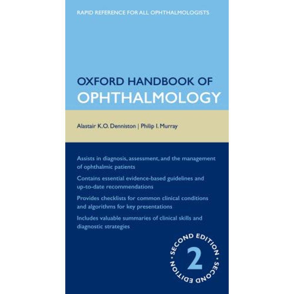 Oxford Handbook Of Ophthalmology