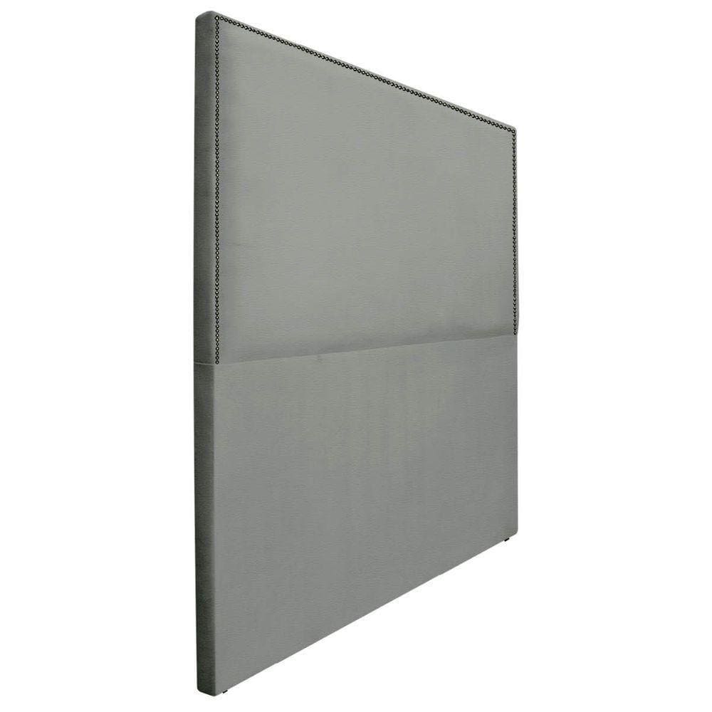 Cabeceira Queen Bali 160 Cm Cama Box Corano Cinza