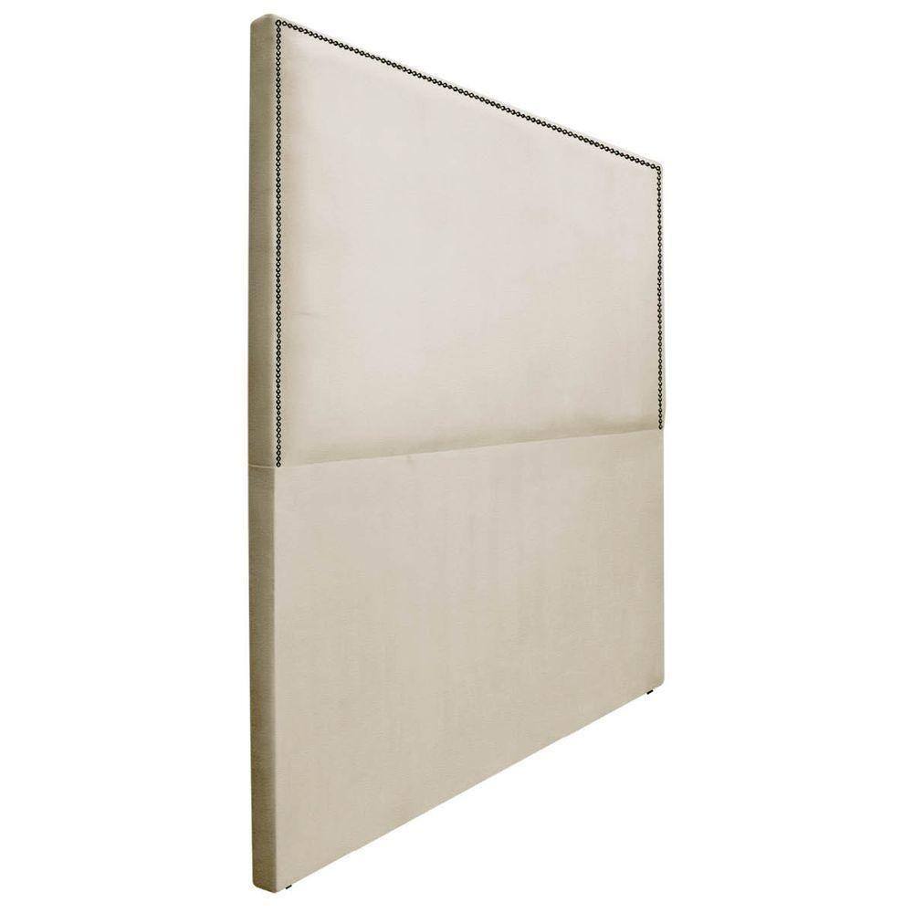 Cabeceira Queen Bali 160 Cm Cama Box Corano Bege