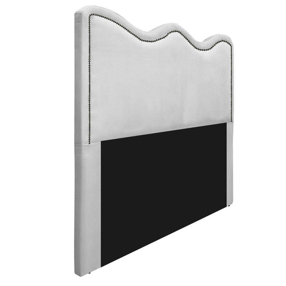 Cabeceira Queen Bari 160 Cm Cama Box Corano Branco