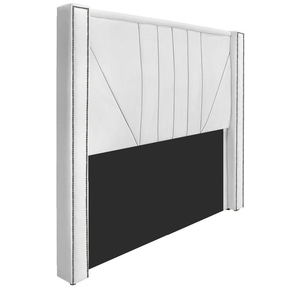 Cabeceira Solteiro P02 90cm Para Cama Box CoranoBranco