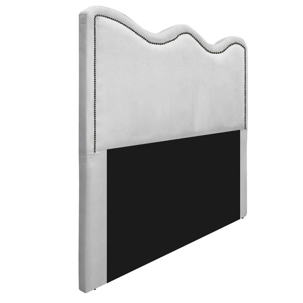 Cabeceira Casal Bari P02 140 cm Para Cama Box Branco