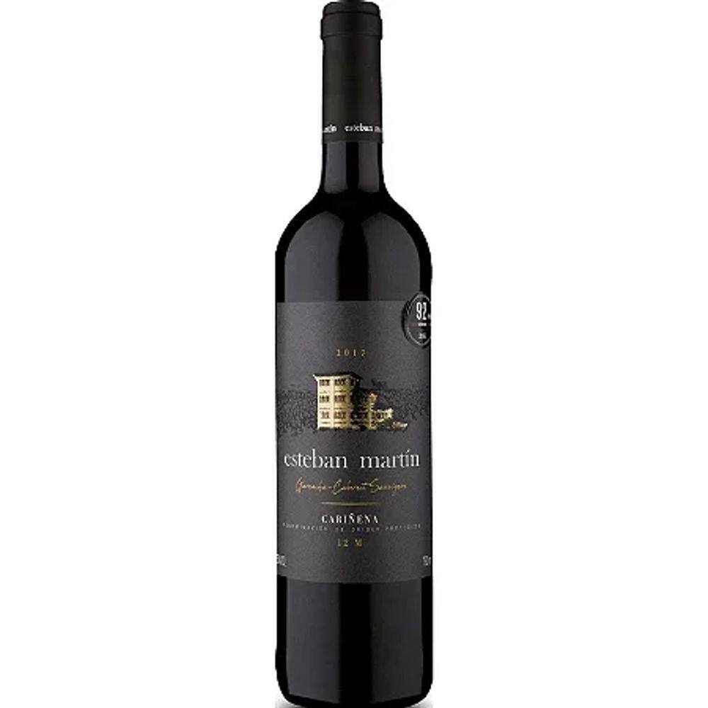 Vinho Espanhol Esteban D.O.P. Carinena Garnacha / Cabernet Sauvignon tto 750 ml