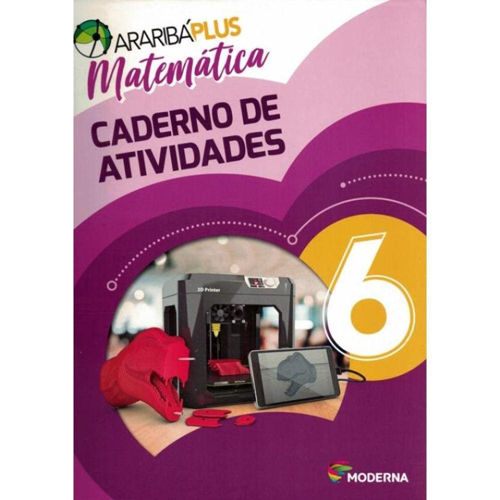 Arariba Plus Matematica - 6º Ano - Caderno De Atividades - 5ª Ed.