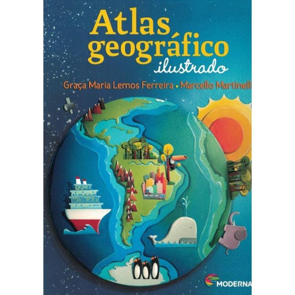 Atlas Geografico Ilustrado - 4ª Ed