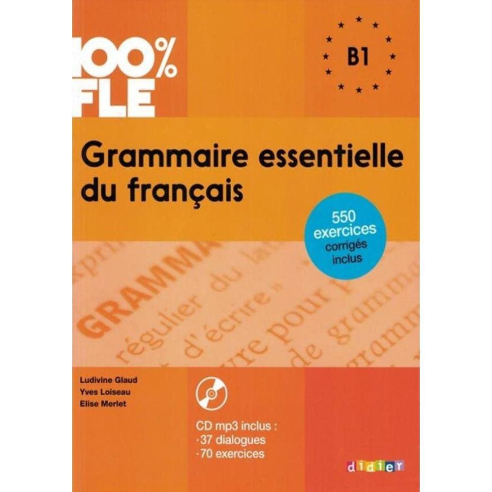Grammaire Essentielle Du Francais B1 - Livre + Cd Mp3