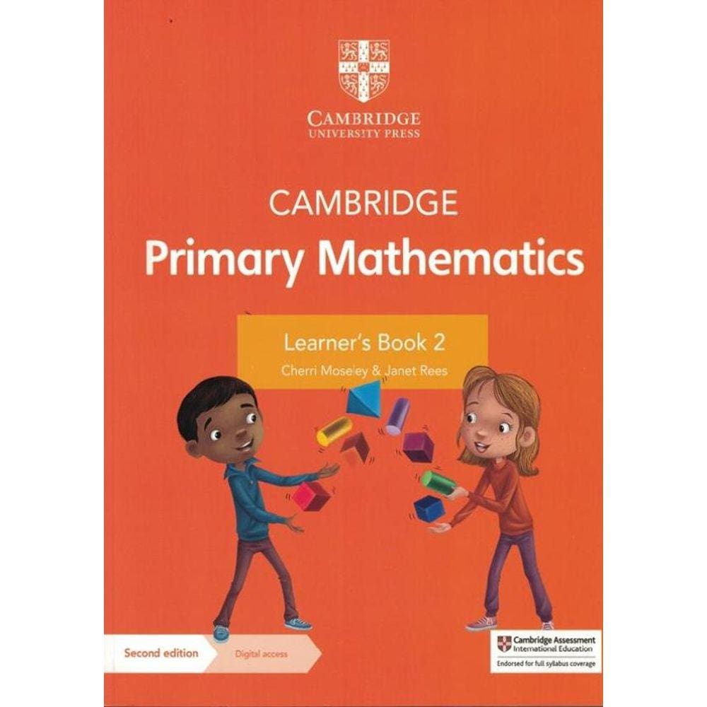 Cambridge Primary Mathematics Learners Book 2 With Digital Access - 2Nd Ed