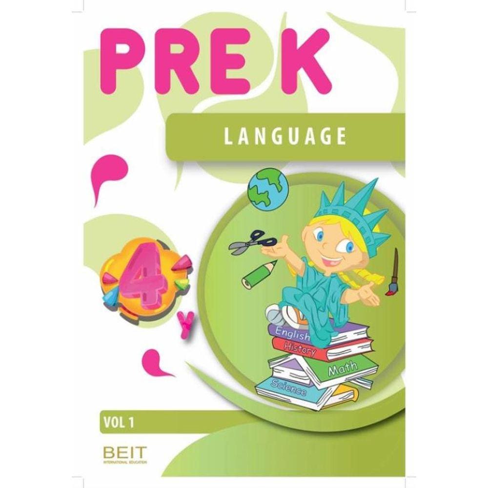 Pre-K - Language Book- Vol. 1