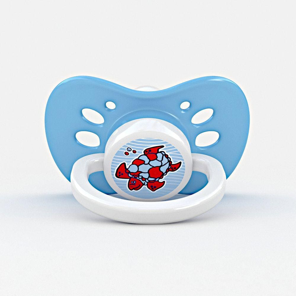 Chupeta Mamita Ventilada Bico de Silicone - 25 Unidades