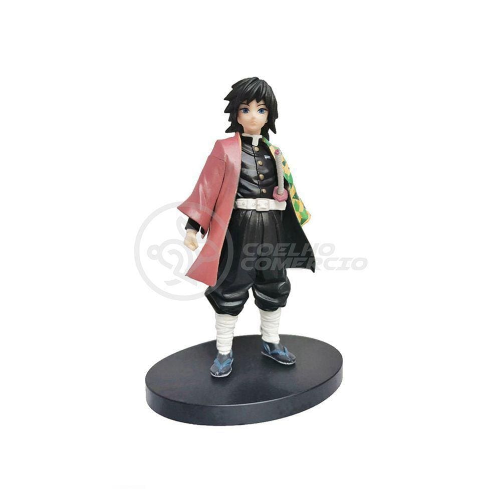 Action Figure Tomioka Giyu Pilar Da Agua Demon Slayer 14cm