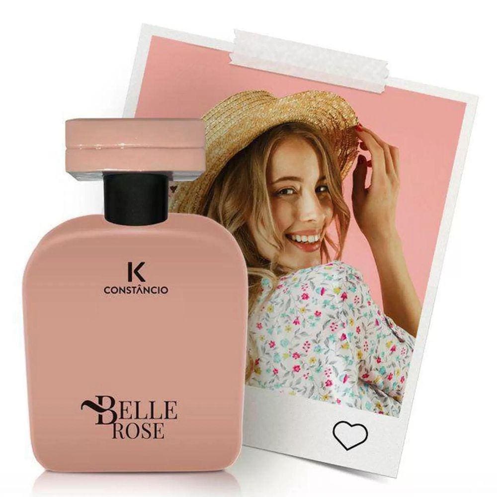 Deo Colonia Belle Rose 100 Ml Feminino