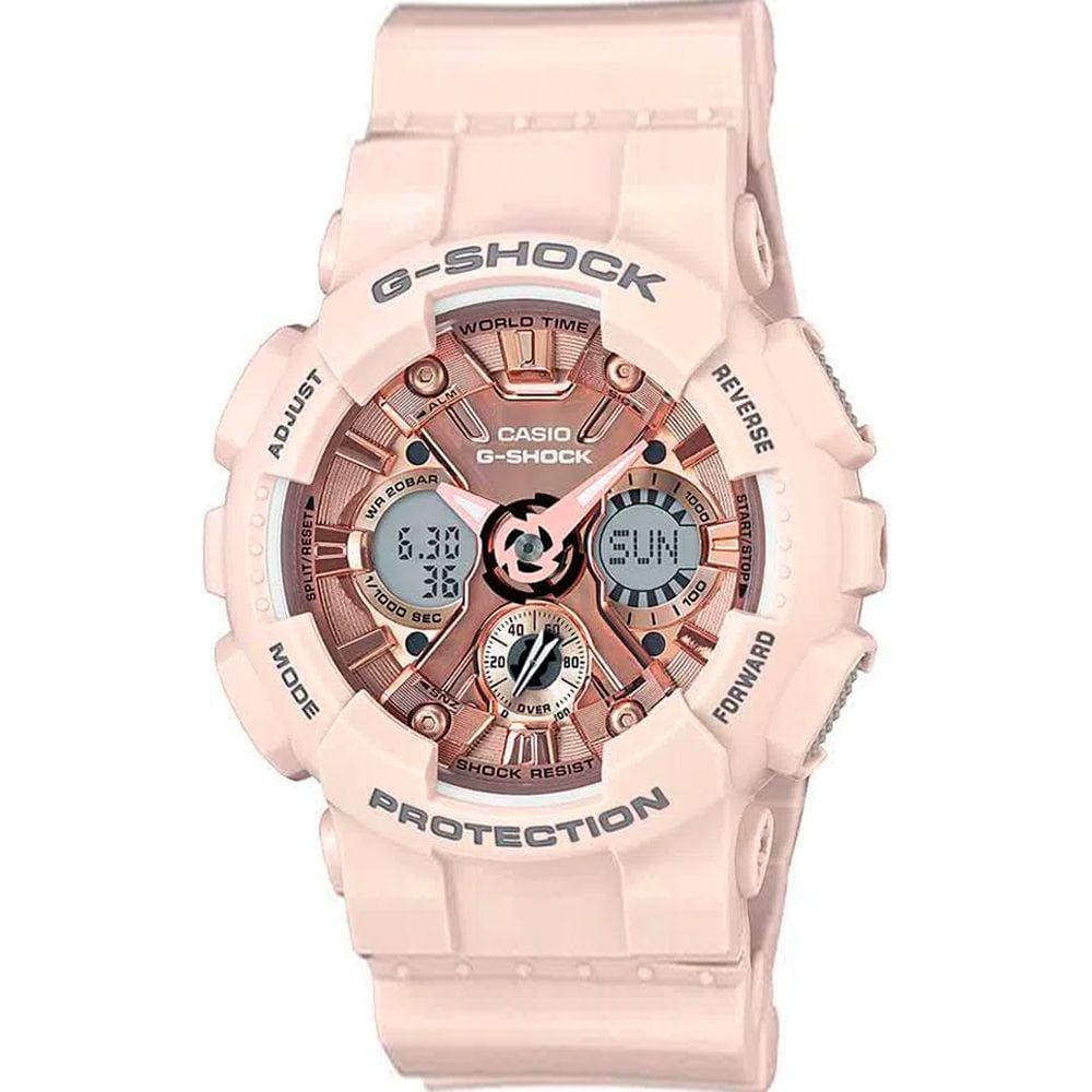 Relógio Casio G-Shock Feminino Rosa Gma-S120mf-4Adr