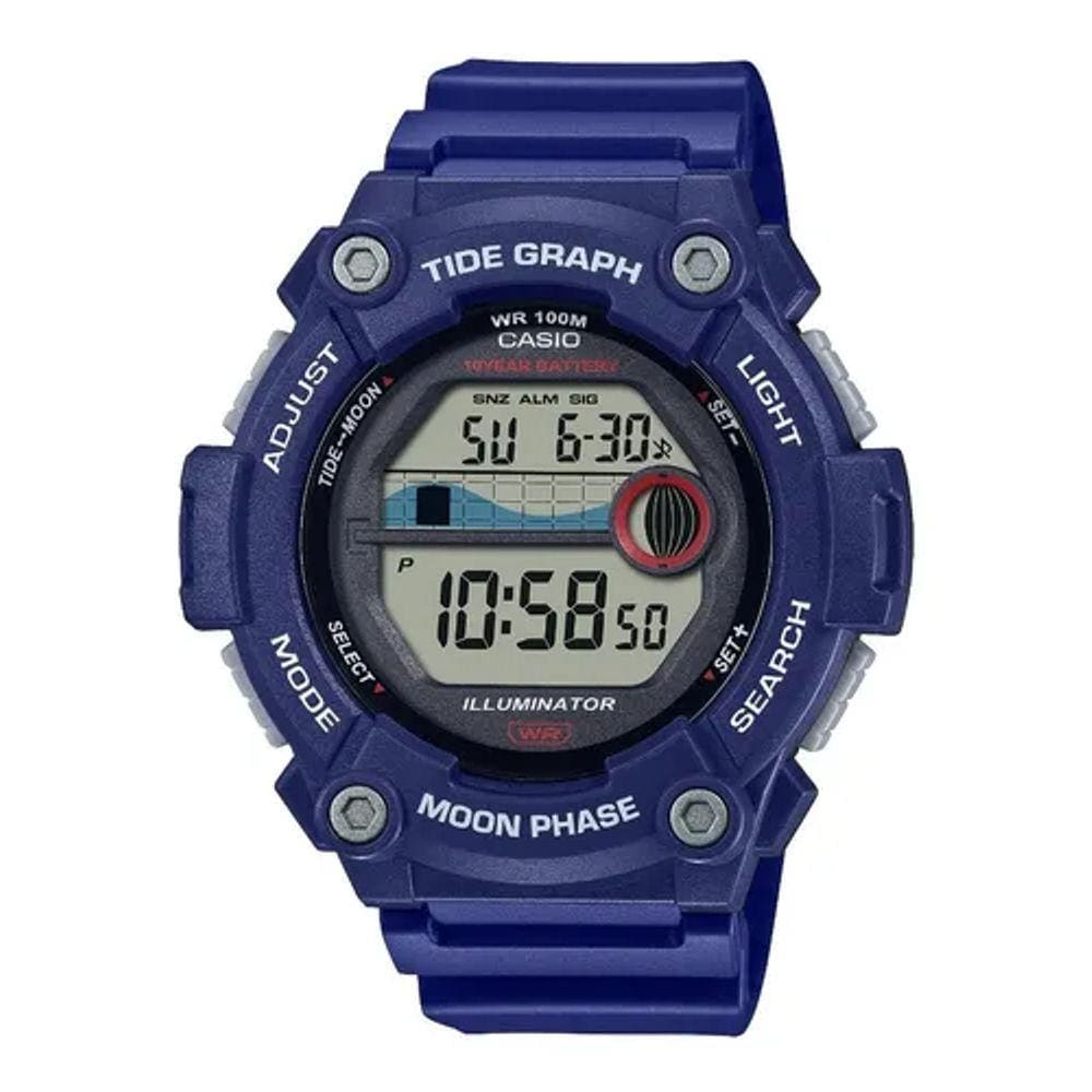 Relógio Casio Masculino Tabua De Mare Ws-1300H-2Avdf