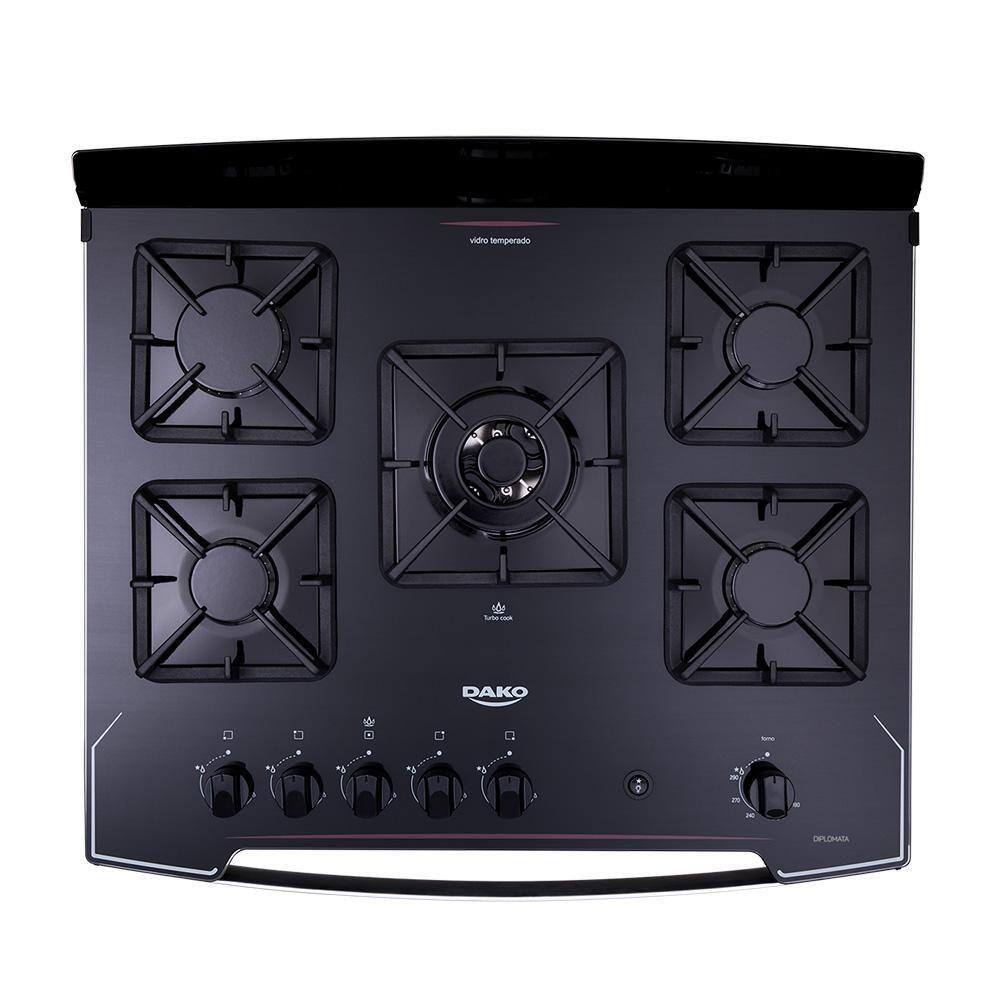 Fogao cooktop dako 5 boca Black Friday Extra