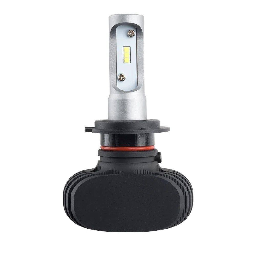 Par de Lampadas Multilaser ULTRA LED H27 28W 6200K 4000 Lumens Branca - AU966