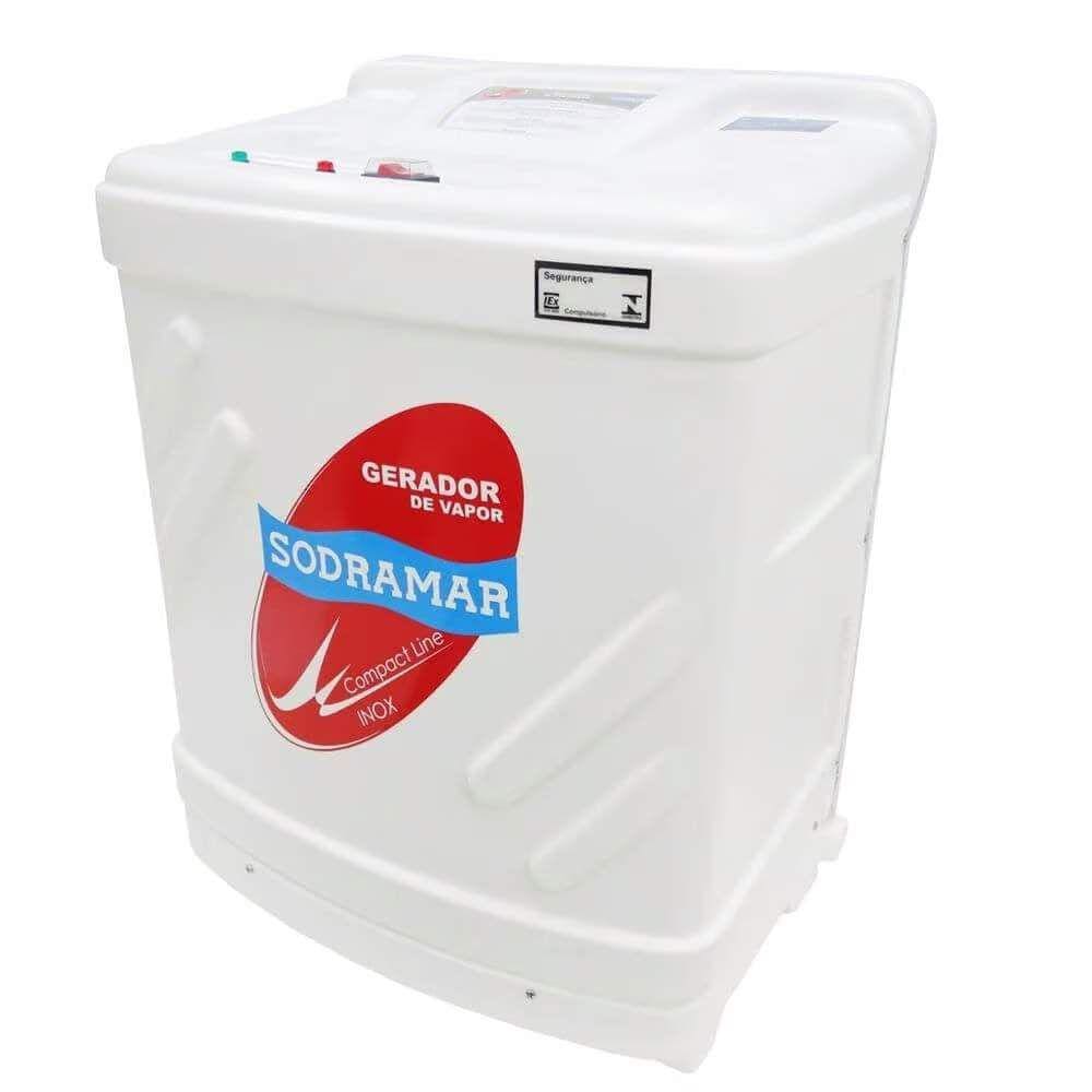 Gerador de Vapor Compact Line 6 kw para Sauna Úmida de até 6 m³ - Sodramar