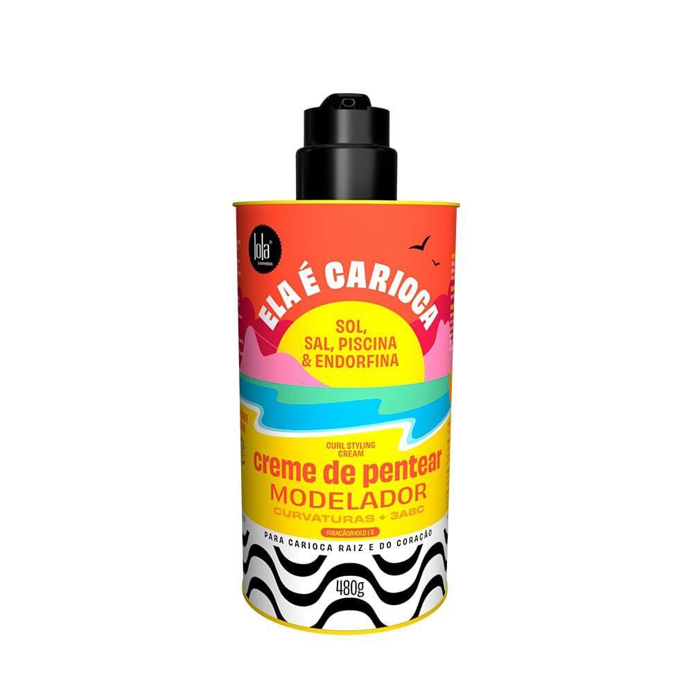 Creme Pentear Lola Ela é Carioca Curvatura 3ABC 480g