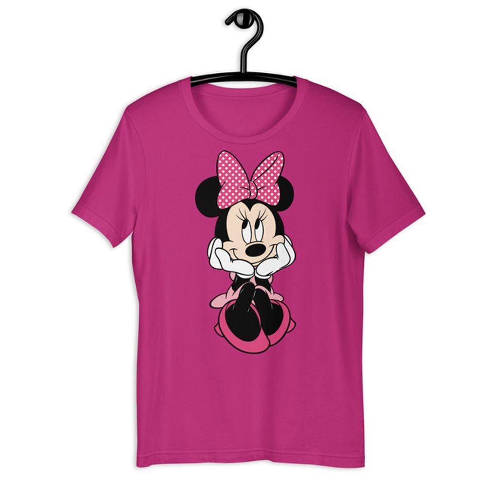 Camiseta Blusa Tshirt Feminina - Minnie Mouse Disney