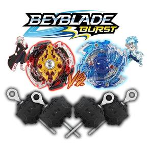 Lançador para Beyblade B-00 WBBA Set Cyber ​​Edition Preto - Takara Tomy