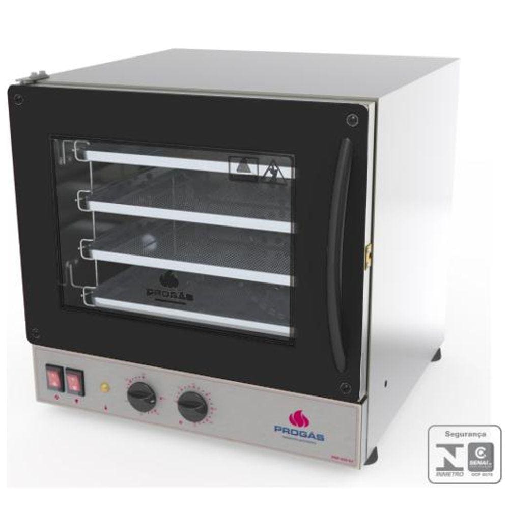 Forno Turbo Elétrico 4 Assad Fast Oven Prp-004 G2 Preto - Progás 220V