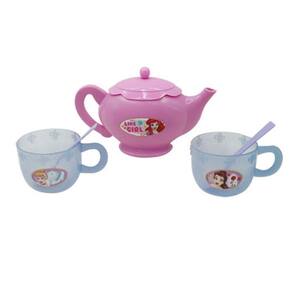 Jogo de chá infantil de porcelana  Toy tea set, Porcelain tea set, Mini  tea set