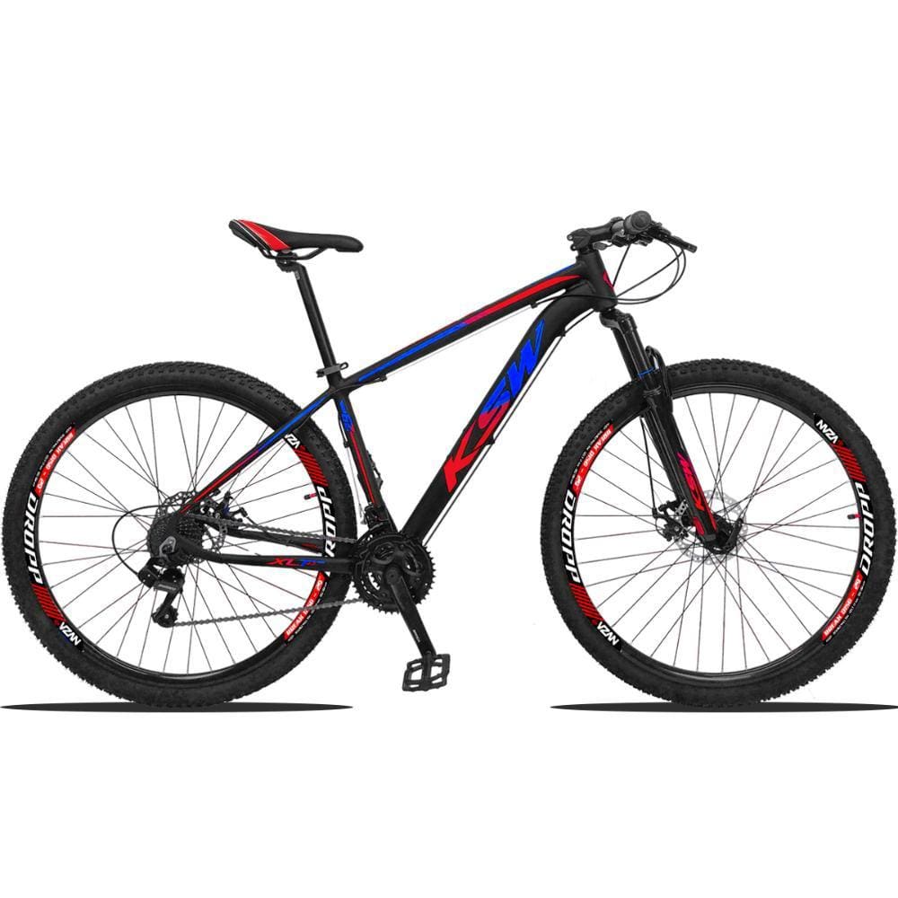 Bicicleta Aro 29 Ksw 24v Shimano Acera, Freio Hidraulico/k7