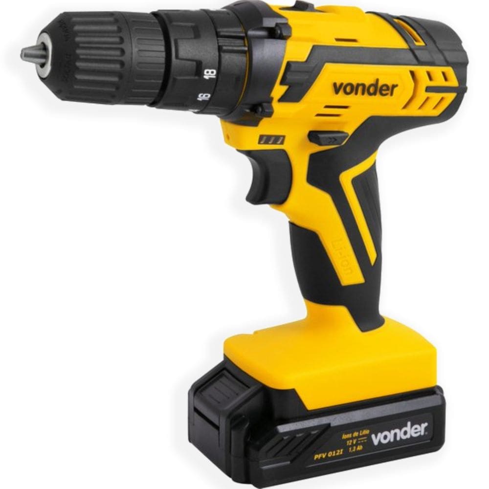 Furadeira Parafusadeira 12v Bivolt C/ Impacto PFV012I