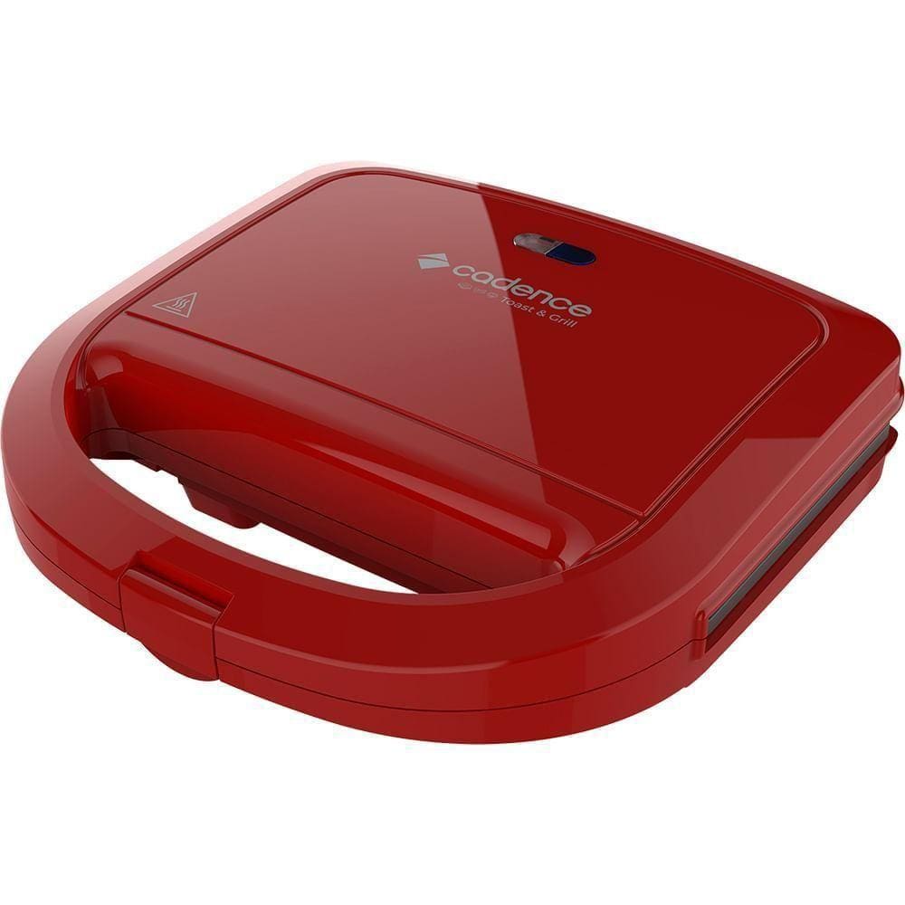 Sanduicheira Cadence Toast & Grill Vermelha - 220v 220v