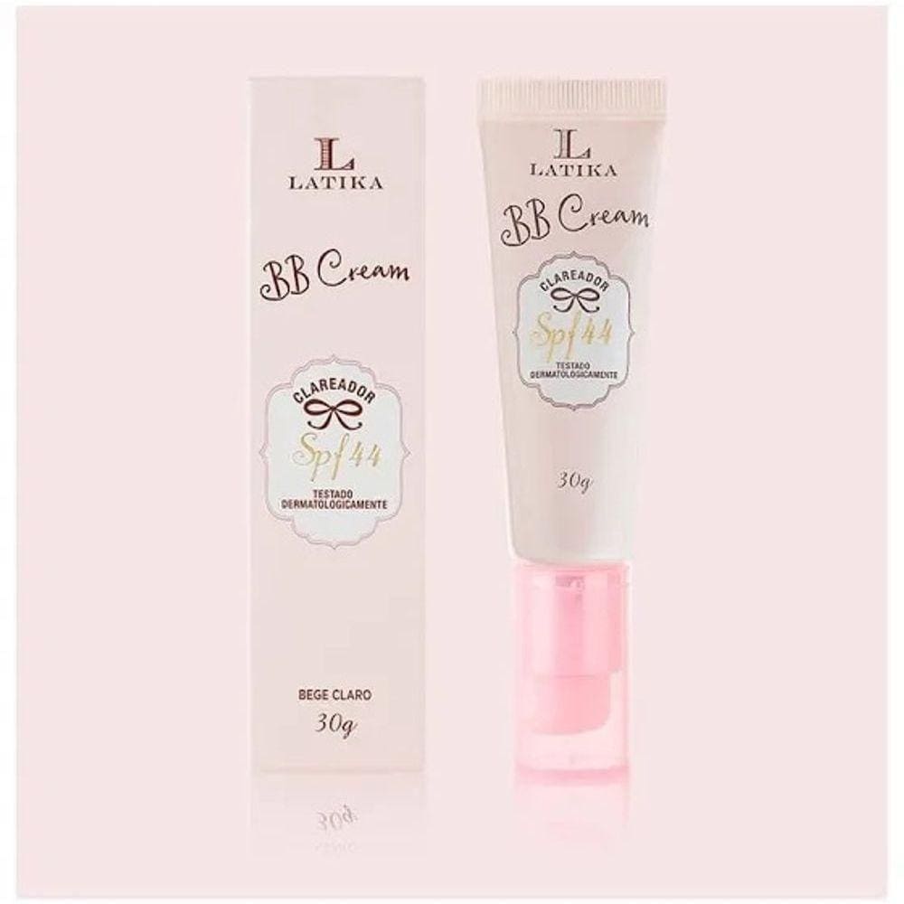 Bb Cream Latika Fps 44 Clareador Bege Claro N10