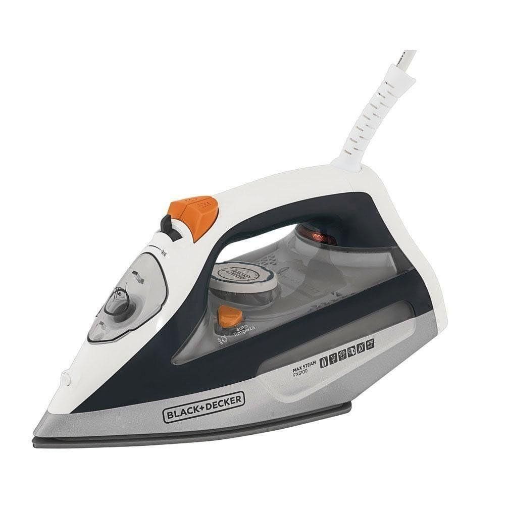 Ferro A Vapor Black E Decker Fx3100 Branco/cinza 220v
