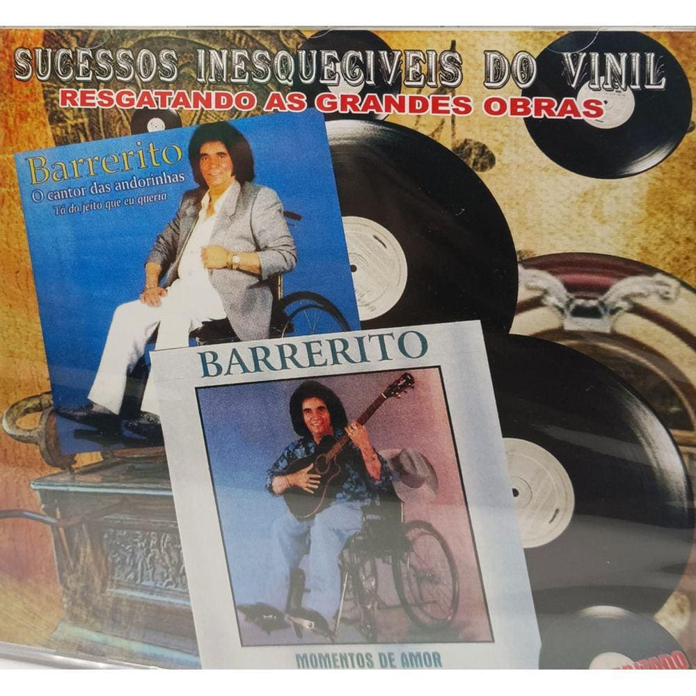 Cd Barrerito - Sucessos Inesquecíveis Do Vinil (Cod 002)