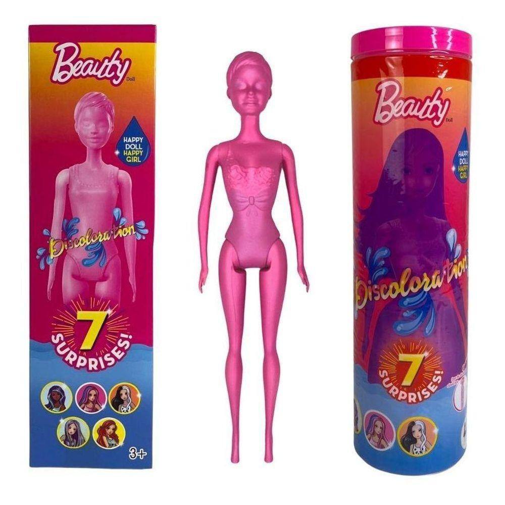 Boneca Brianna Beauty Girl Para Maquiar Com Espelho + Escova E