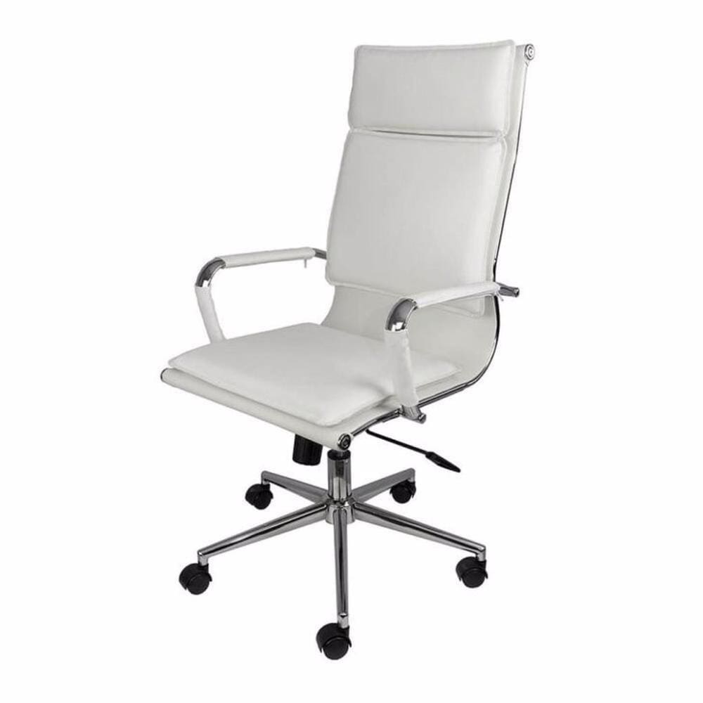 Cadeira Office Soft Alta Branca