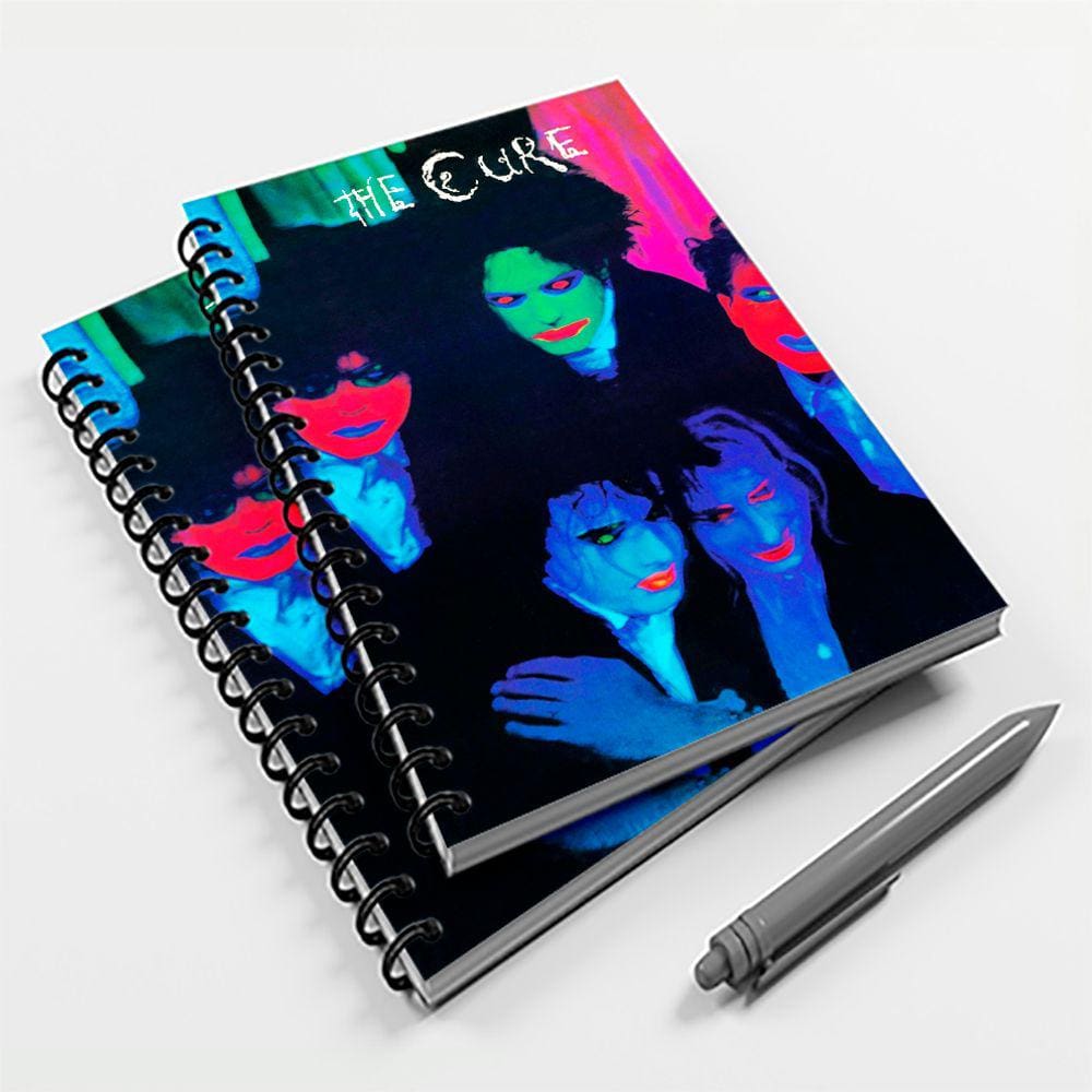 Caderno Universitário 200 fls 10 Mat Rock The Cure