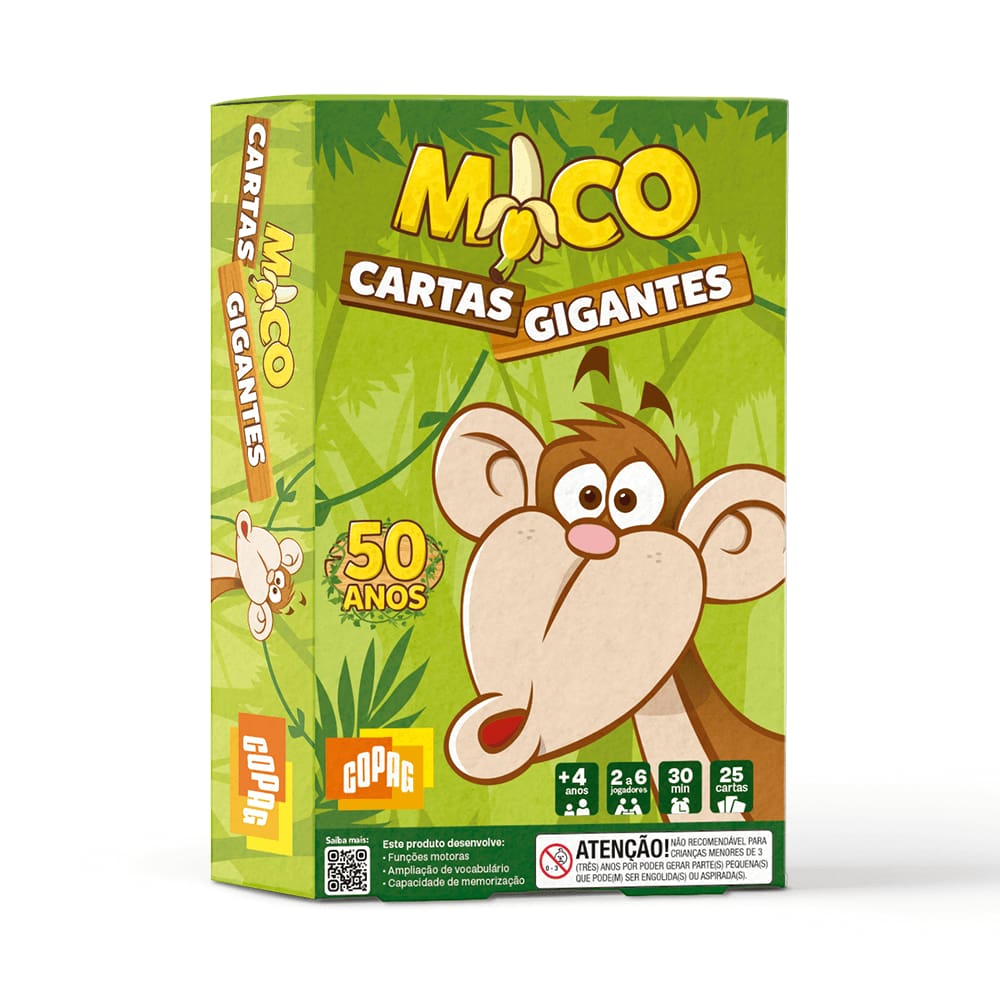 Jogo Mico Cartas Gigantes