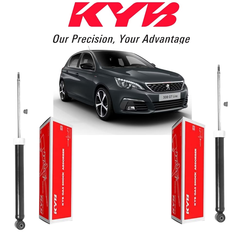 02 Amortecedor Kayaba Novo Traseiro Peugeot 308 1.6T 2014